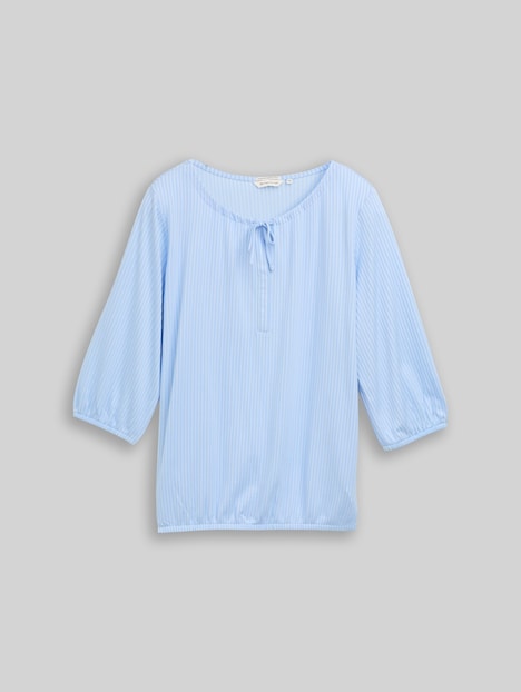 Bluse mit Streifenmuster