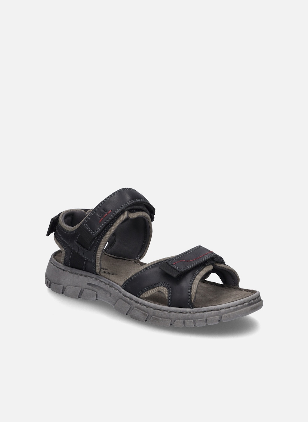 Herren Sandale Brendan 03, schwarz-kombi