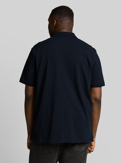 Piqué Poloshirt mit Logo-Stickerei