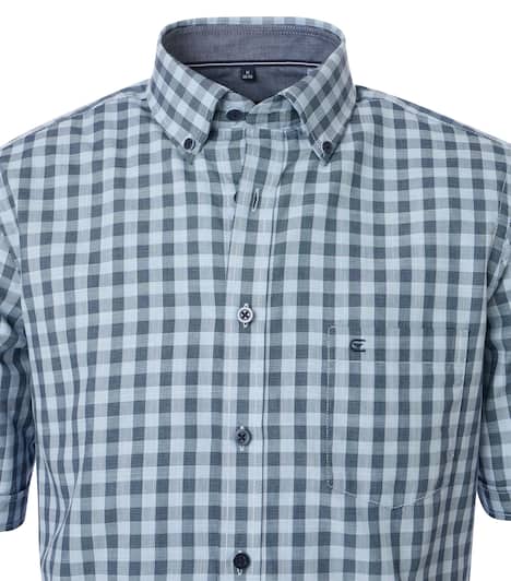 Freizeithemd Kurzarm kariert Comfort Fit