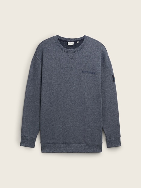 Sweatshirt mit Logo-Details