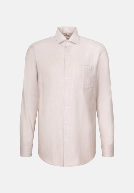 Herren Flanellhemd - Fischgrat