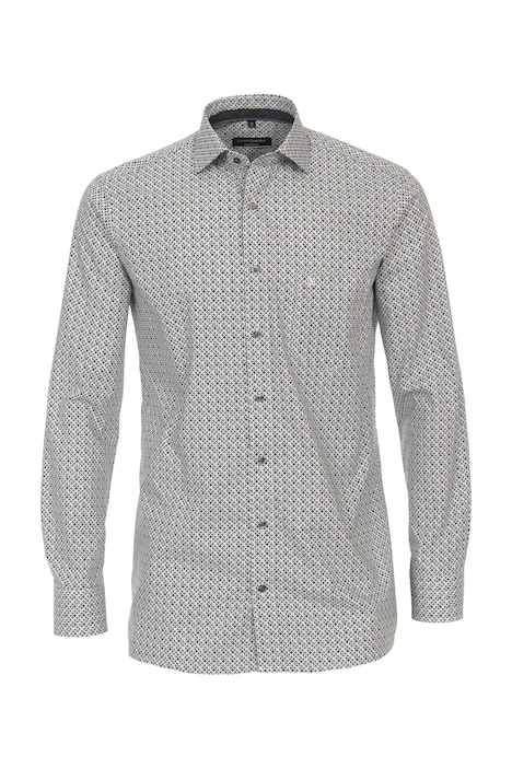 Businesshemd Langarm Print Comfort Fit