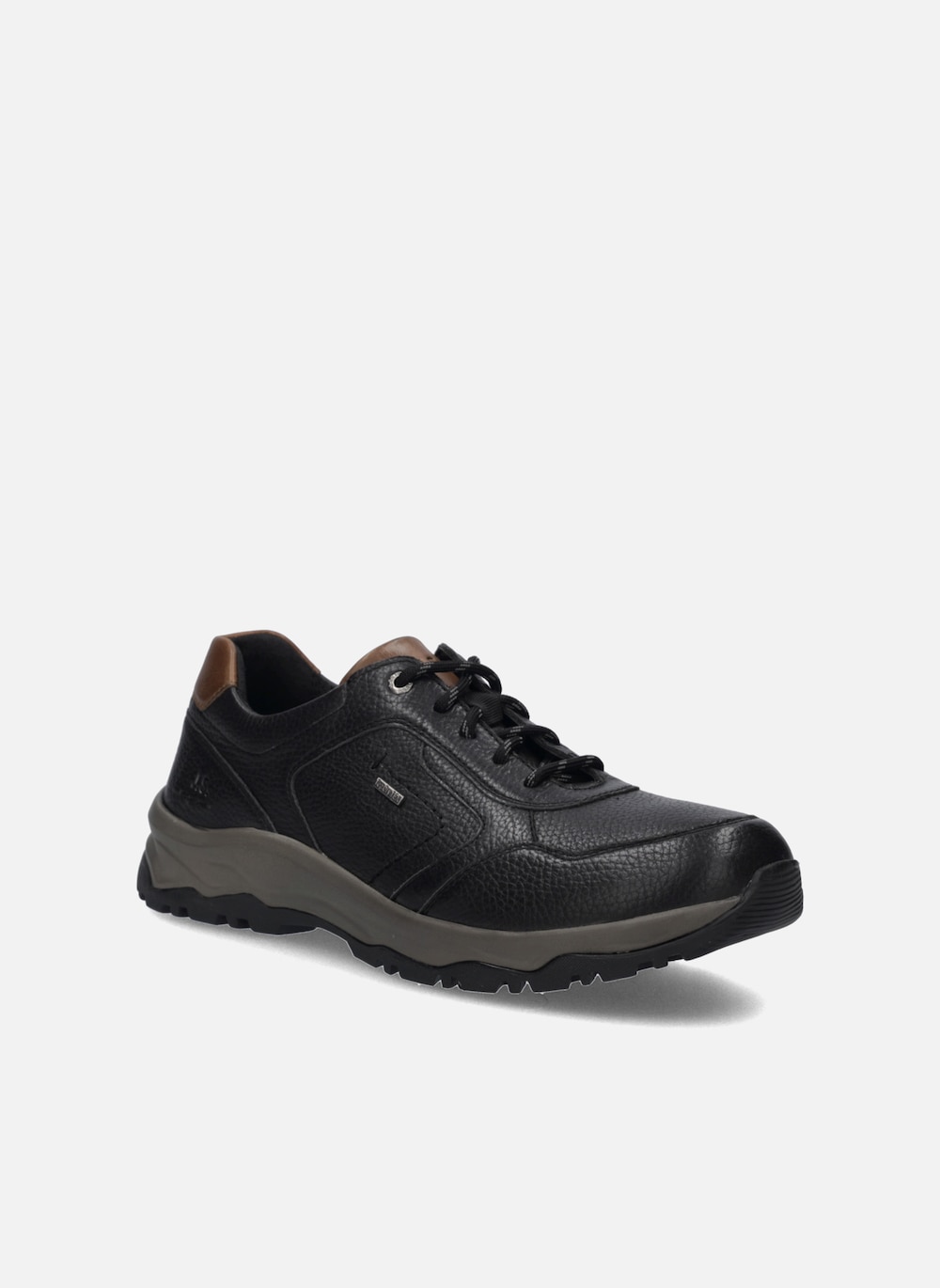 Herren Halbschuh Leroy 60, schwarz-kombi