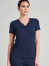 Schiesser Damen T-Shirt Mix+Relax - blue