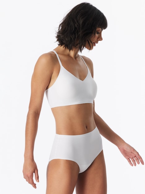 Schiesser Damen Bustier Invisible Soft - weiss