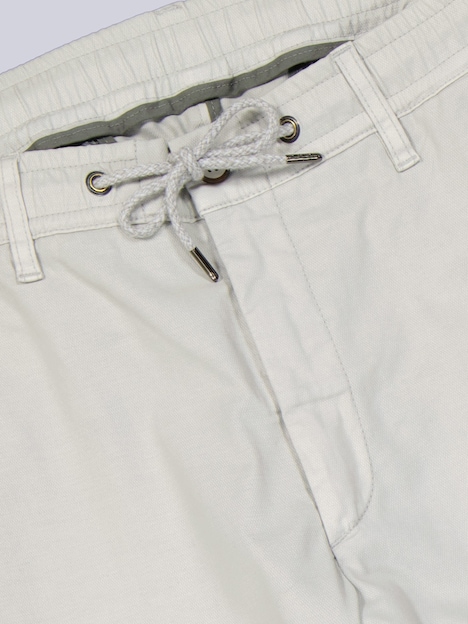 Herren Chino mit Tunnelzug , Hellgrau