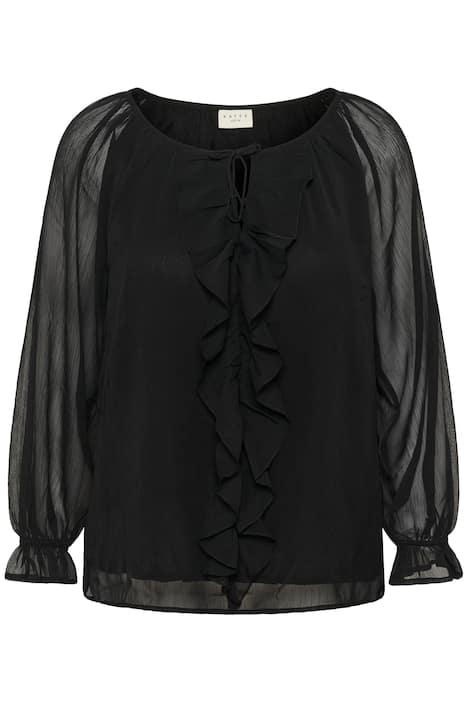 Langarm-Bluse Regular fit