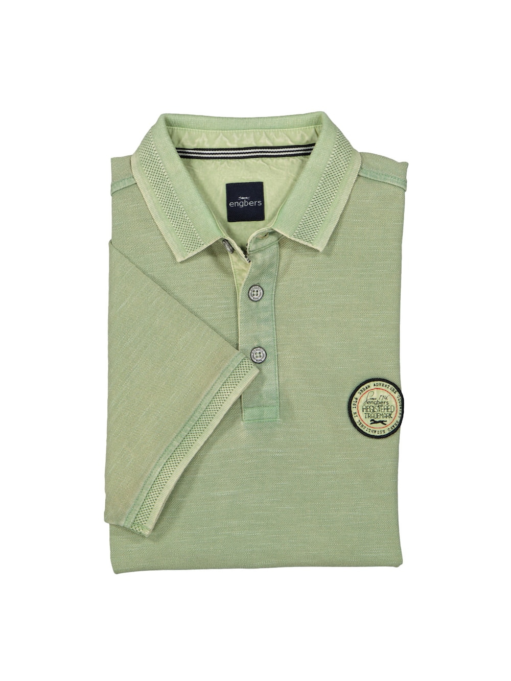 Polo-Shirt strukturiert