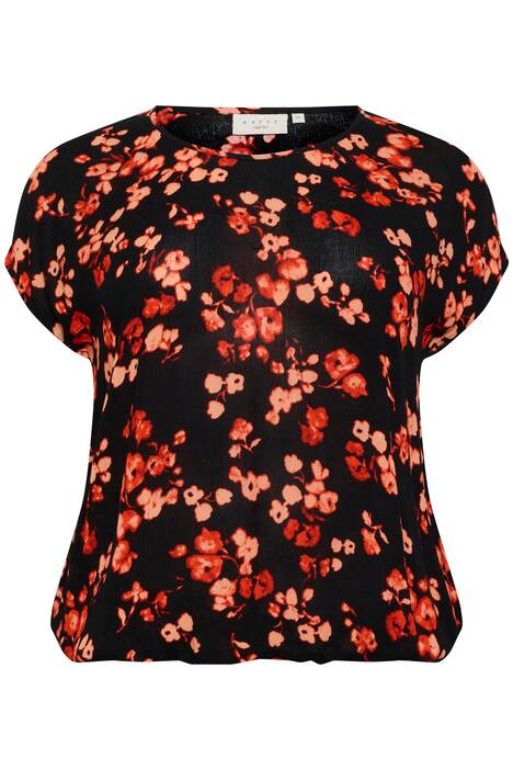 Kurzarm-Bluse Loose fit