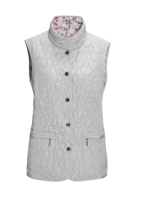 Omkeerbaar doorgestikt vest