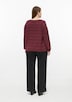 Pullover mit Strukturstreifen