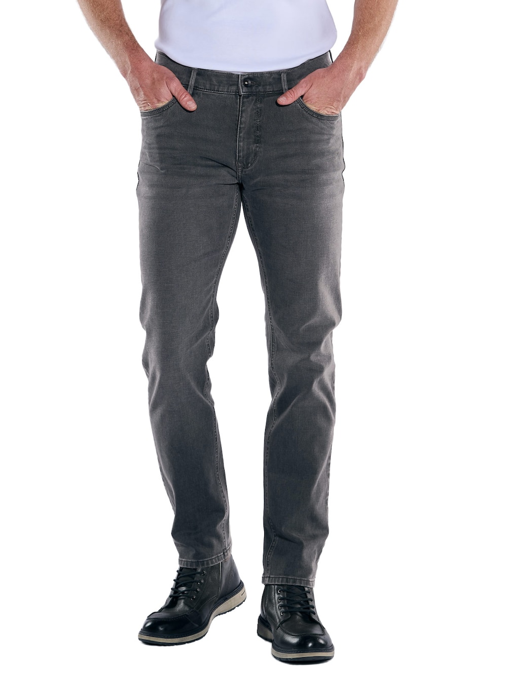 engbers Herren Super-Stretch-Jeans regular , Oliv