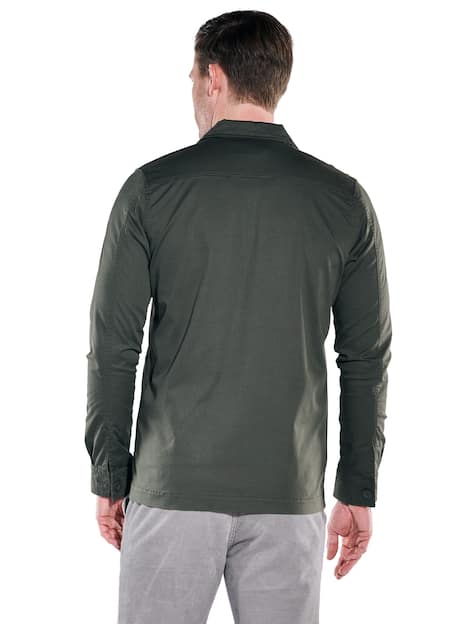 engbers Herren Overshirt , Oliv
