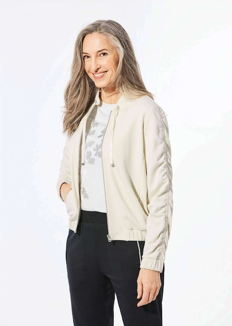 Blouson mit klassischen Details