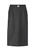 GOLDNER Rok met scheerwol Klassieke scheerwollen rok met elastische tailleband
