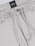 Herren Bermuda mit Tunnelzug , Silbergrau
