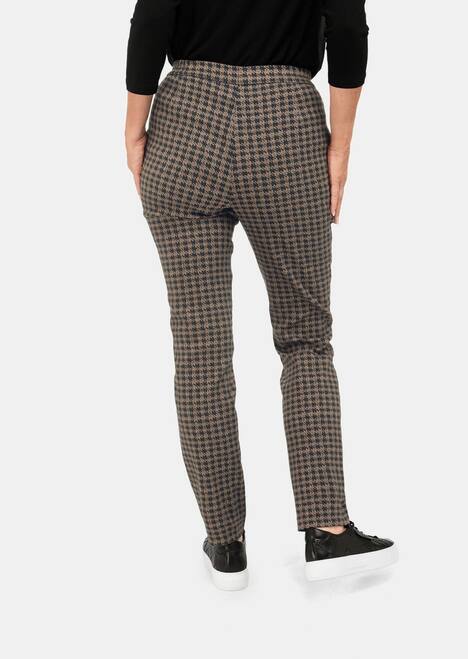 Stretchbequeme Jacquard-Hose MARTHA