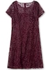 Spitzenkleid Kurzarm Uni
