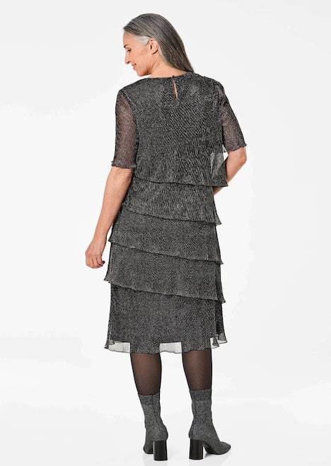 Elegantes Abendkleid mit Glanz-Effekt