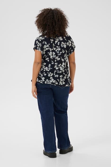 Kurzarm-Bluse Loose fit