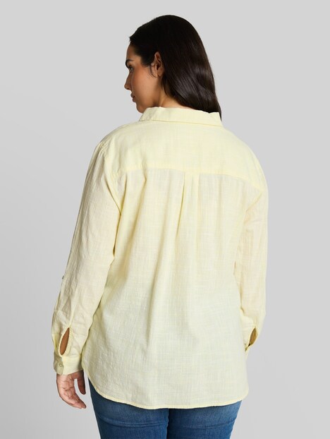 Bluse mit Brusttaschen