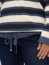 Langarm-Pullover Strickpullover im Colour-Blocking Langarm