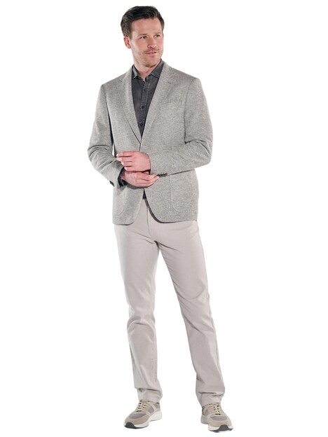 Herren Freizeit-Sakko regular , Braunbeige