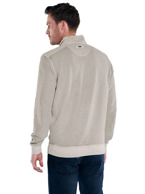 engbers Herren Sweatshirt regular , Braunbeige