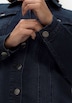 Jeansjacke Langarm Uni Hemdkragen