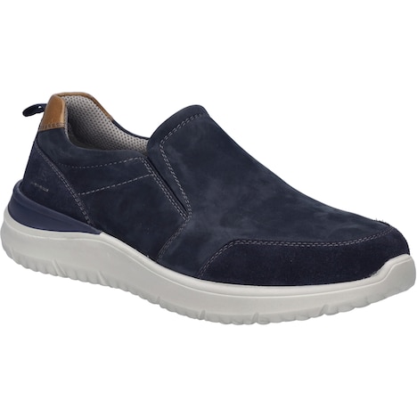 Herren Slipper Wales 04, dunkelblau-kombi