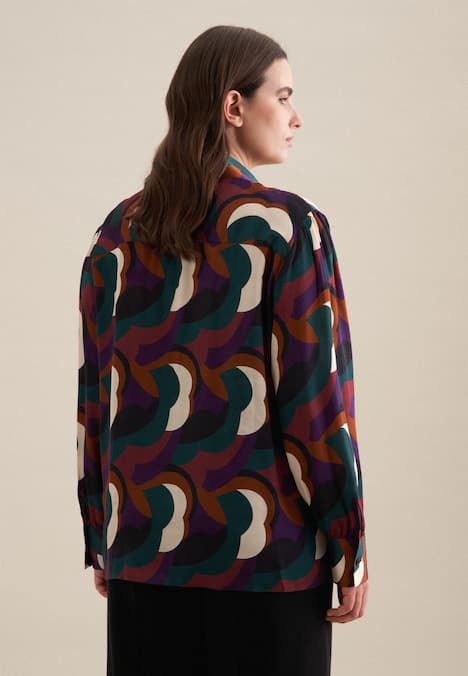 Damen Shirtbluse - Druck