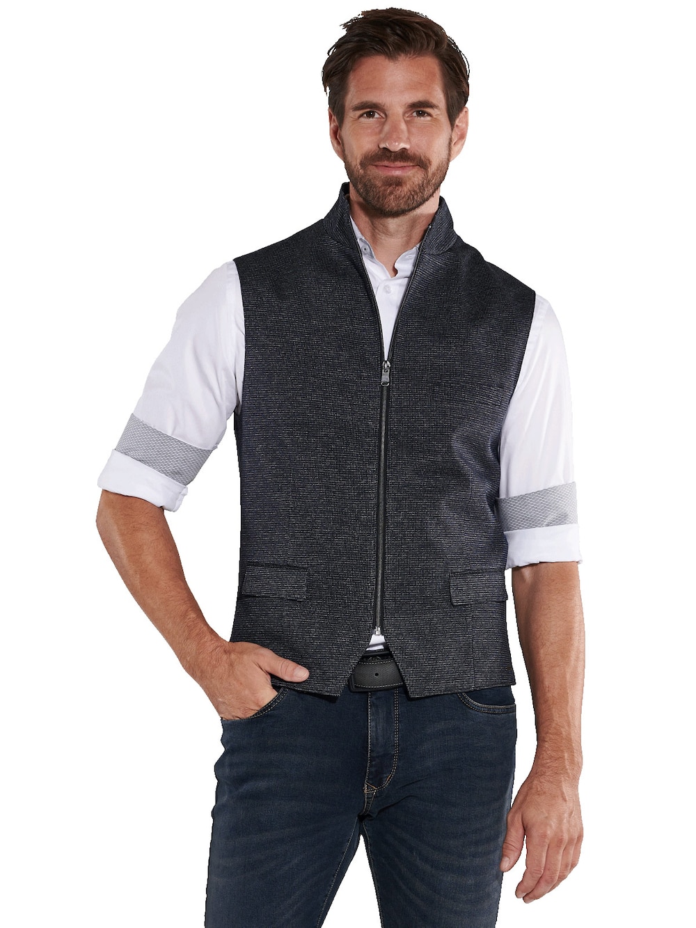 Sakko-Weste slim fit