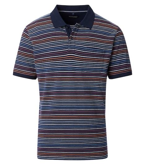 Polo-Shirt gestreift
