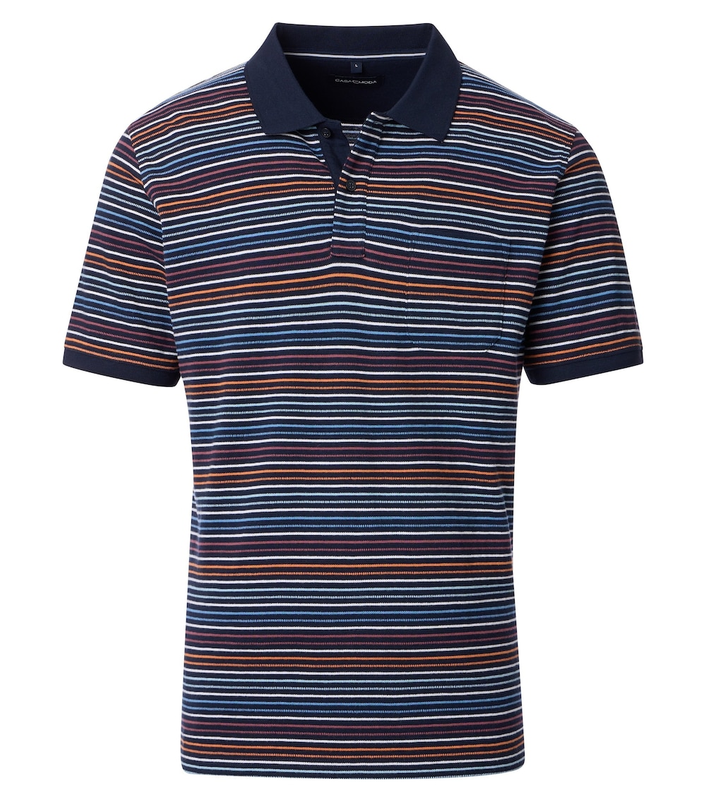 Polo-Shirt gestreift