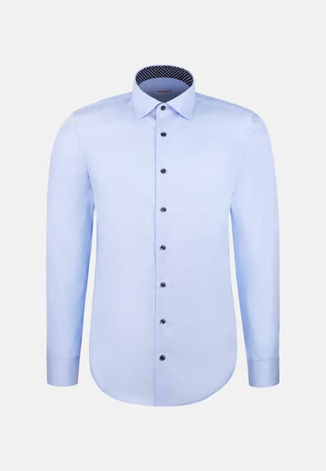 Herren Business Hemd - Uni