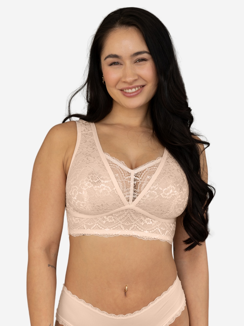 Set-2x-Bralette ELIANA Bralettes ohne Bügel,Spitze