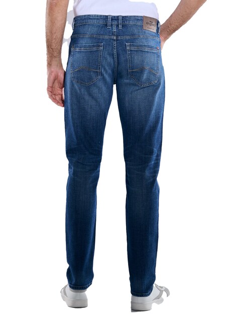 Herren Super-Stretch-Jeans slim fit , Royalblau