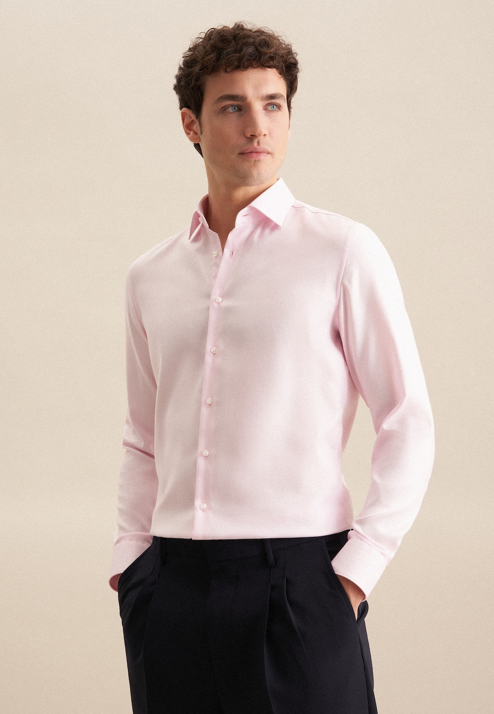 Herren Business Hemd - Struktur