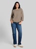Langarmshirt mit Knopf-Details