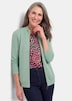 Jerseyjacke mit Ottomanstruktur