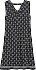 Jersey-Kleid Ärmellos Ohne Kragen