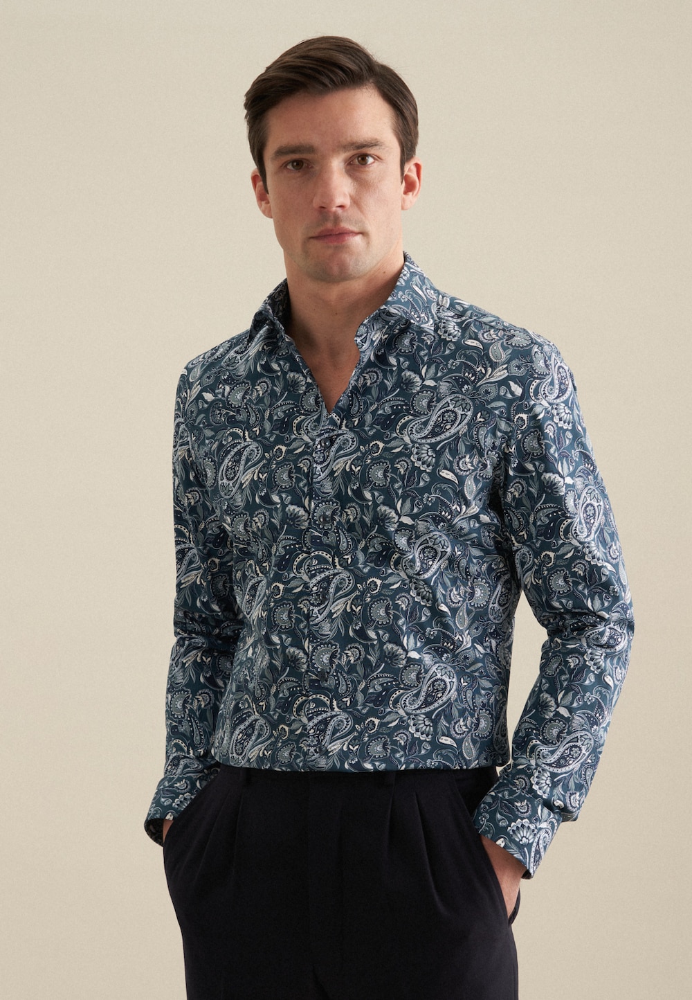 Herren Business Hemd - Druck