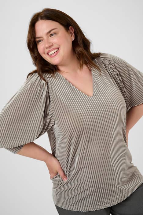 Langarm-Bluse Regular fit