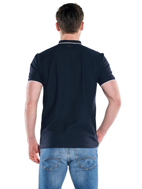 engbers Herren Poloshirt , Saphirblau