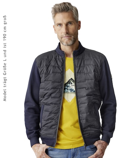 Sweatjacke uni