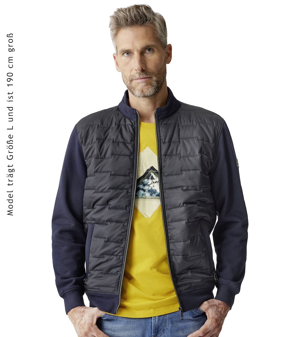 Sweatjacke uni