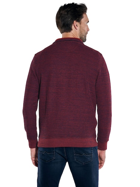 engbers Herren Sweatshirt regular , Rot