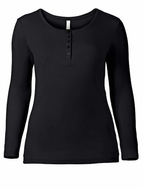 Langarmshirt Langarm Uni