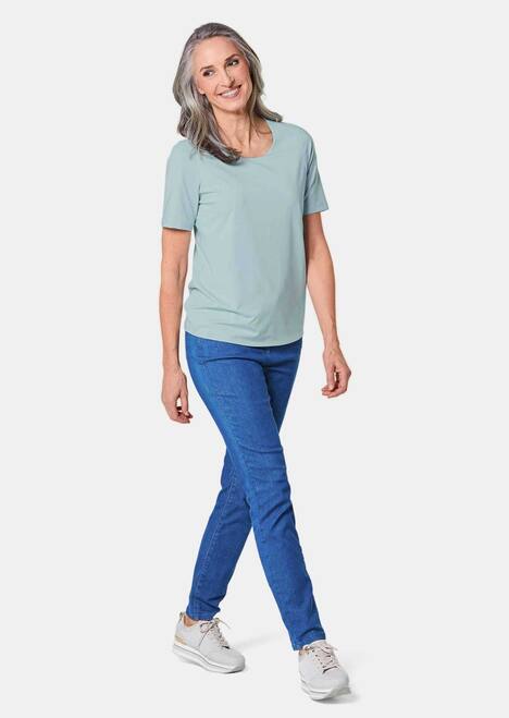 Gepflegtes Shirt in formstabiler Ware